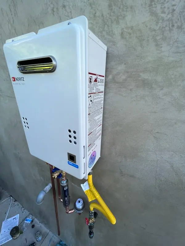 Tankless water heater installation for Monkton homes